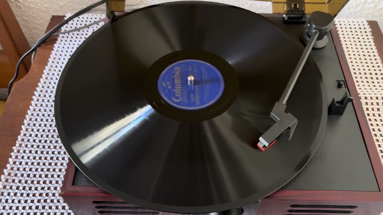 78T/78RPM Bach Brandenburg Concerto Nr.3 in G major Part 1 Columbia CAX7620/LX443