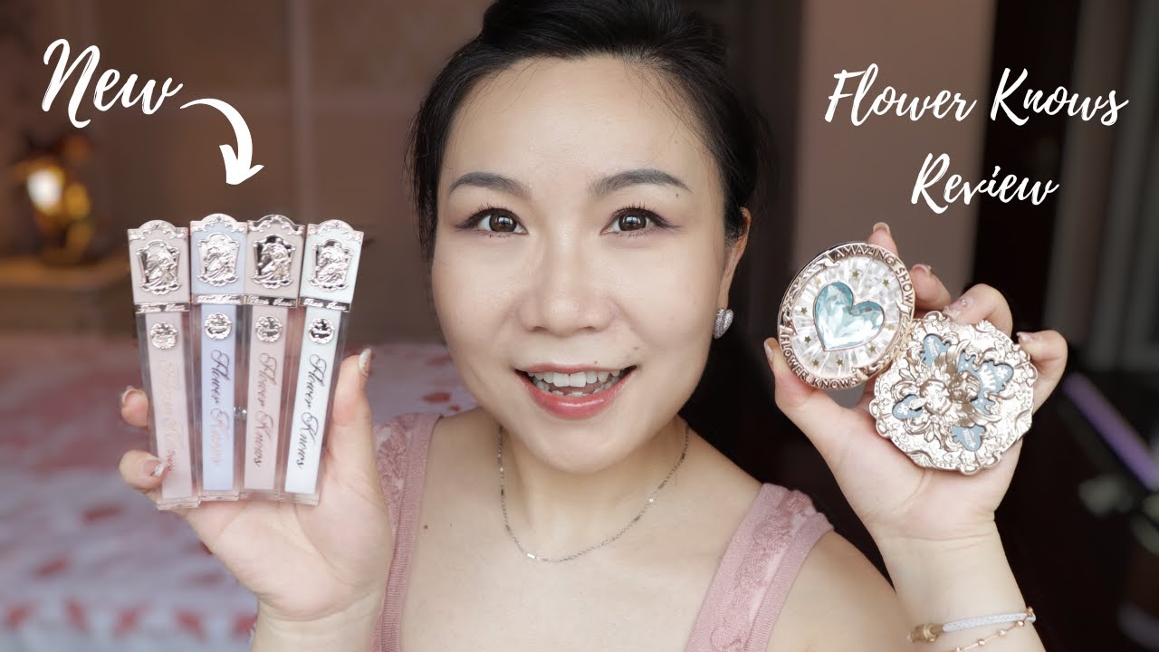 Flower Knows New Lip Gloss Swatches and Try On + Blush and Highlighter Review