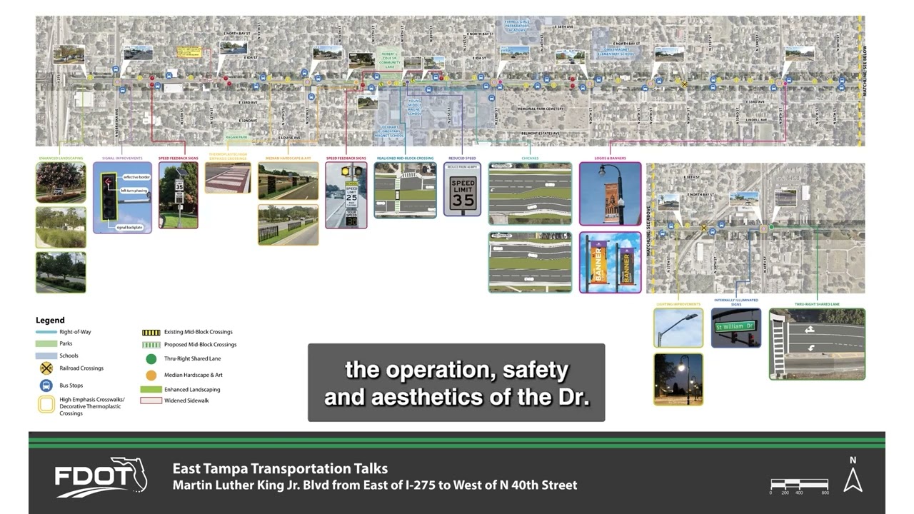East Tampa Transportation Talks:  MLK Blvd Presentation