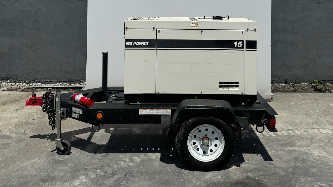 2018 Multiquip whisperwatt 14 kw diesel generator at IronPower industries #121049