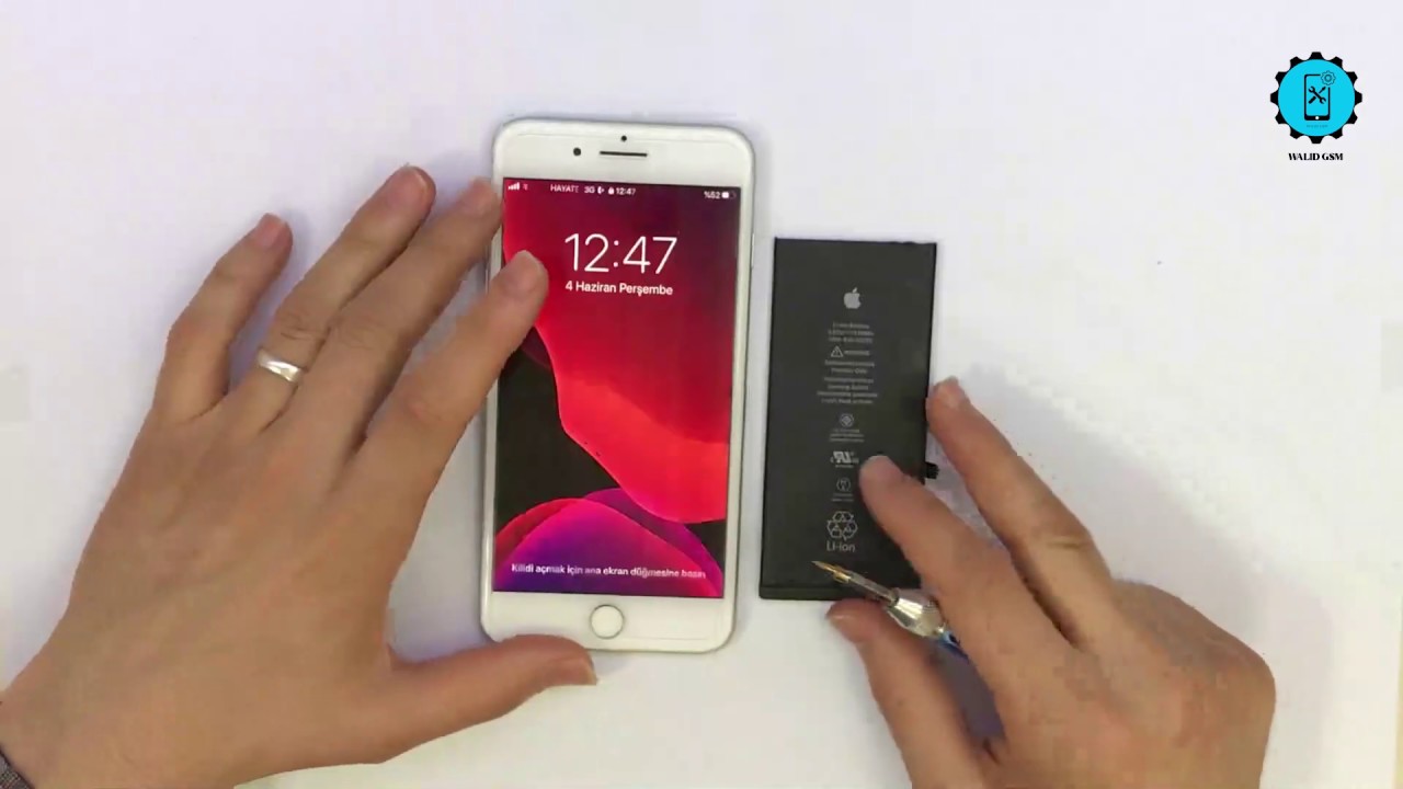 تبديل أفضل بطارية ايفون 7+ خااااارقة | DEJI 3410 mAh