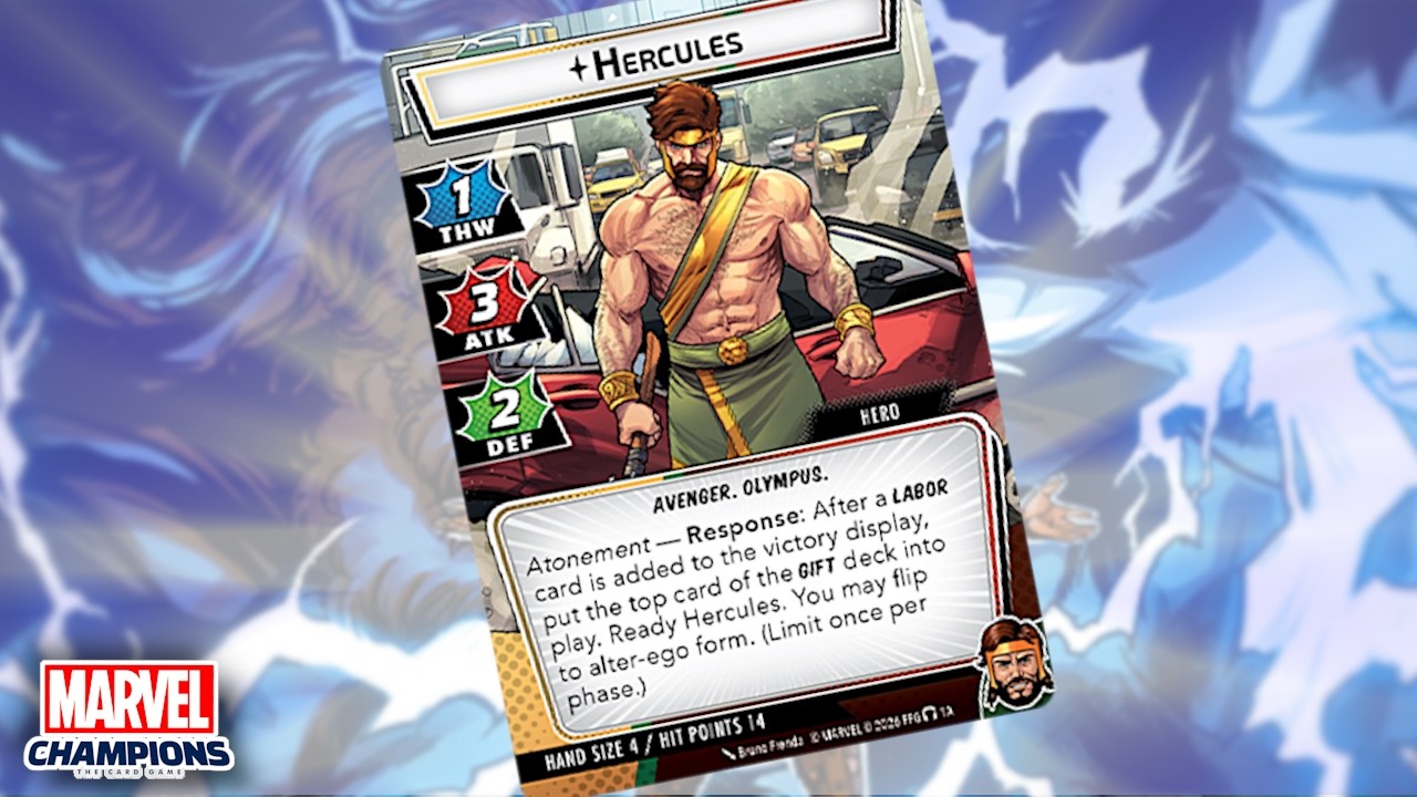 Hercules First Look and Impressions | Marvel Champions