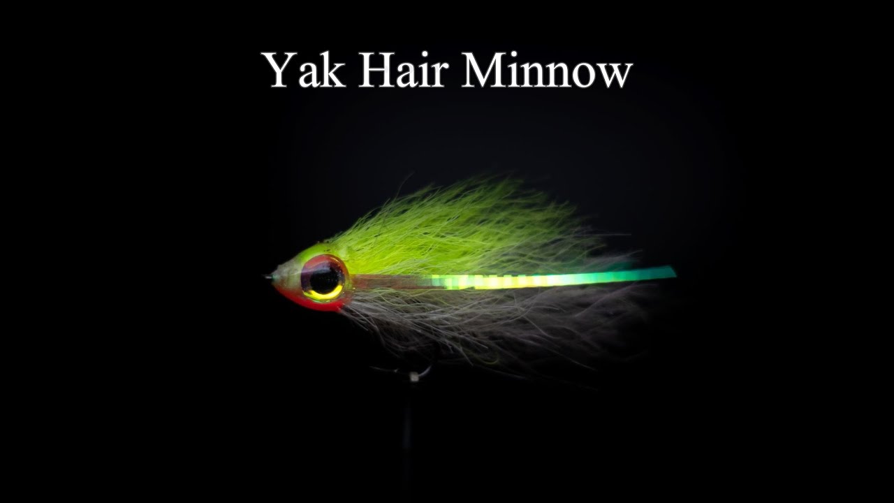 ทำเหยื่อฟลาย - Yak Hair Minnow Fly Tying [ ฟลายพันดึก ]