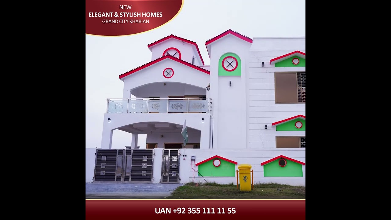 New Elegant & Stylish Homes | Grand City Kharian |