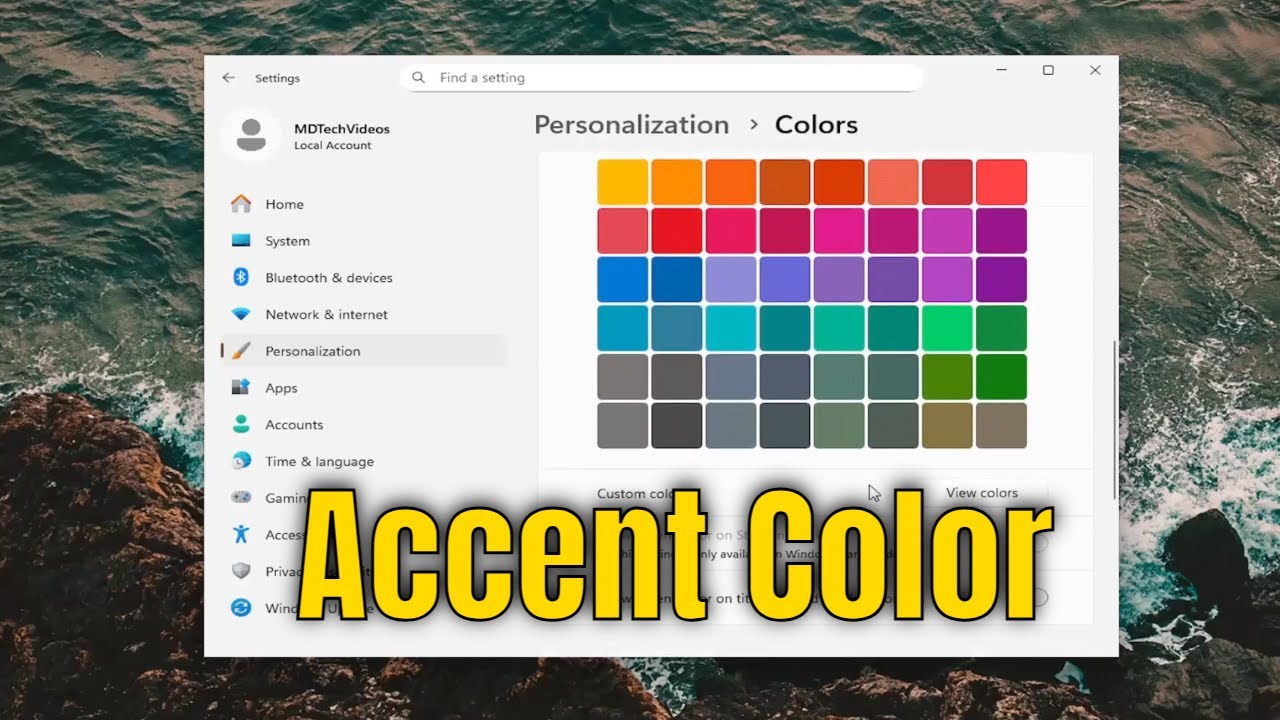 How To Change Accent Color on Windows 11 [Guide]