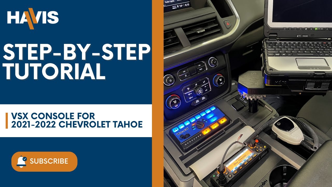 Step-by-Step Installation Guide: VSX Console for 2021-2022 Chevrolet Tahoe | Havis Inc.