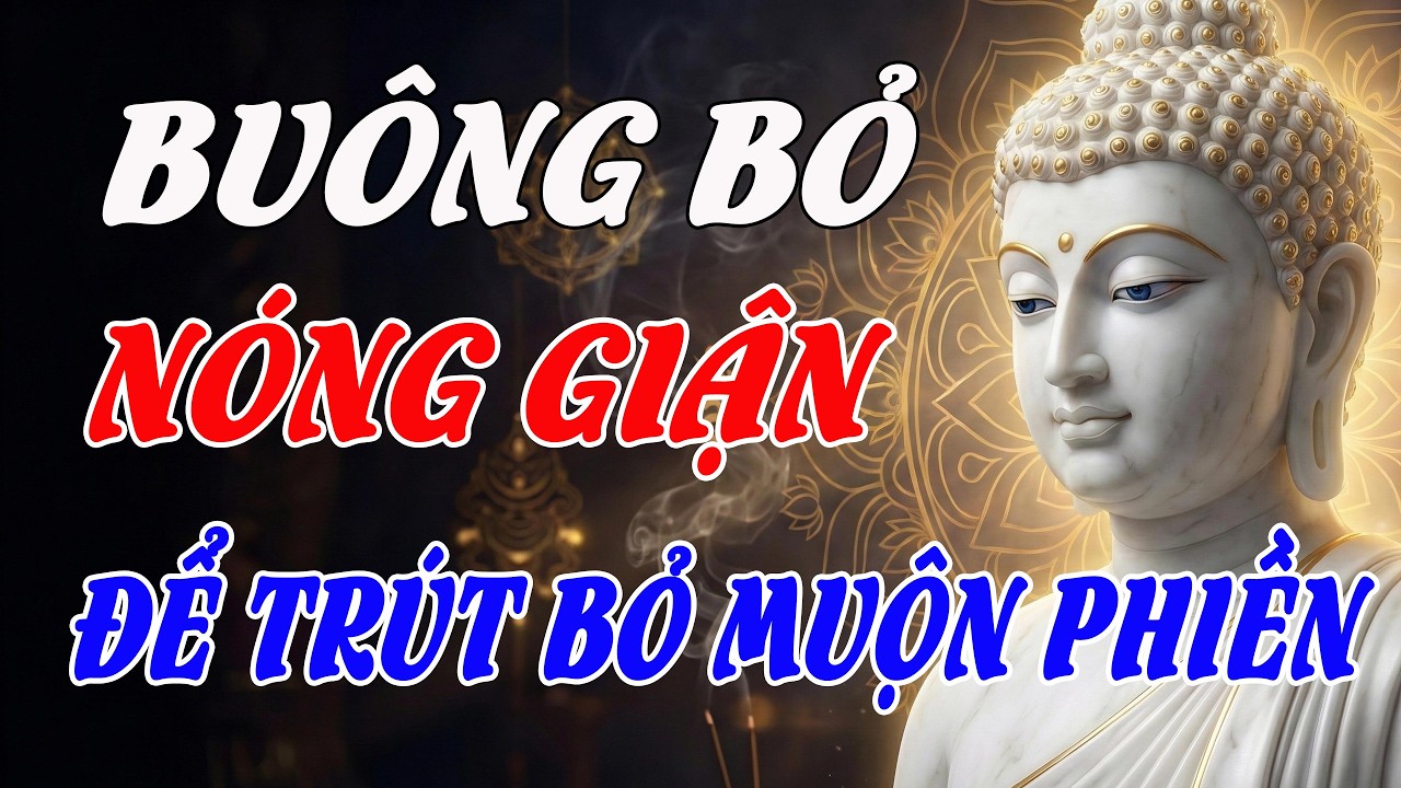 Cách Buông Bỏ Cơn Nóng Giận Theo Lời Phật Dạy – Nghe Xong Nhẹ Lòng, Trút Bỏ Muộn Phiền