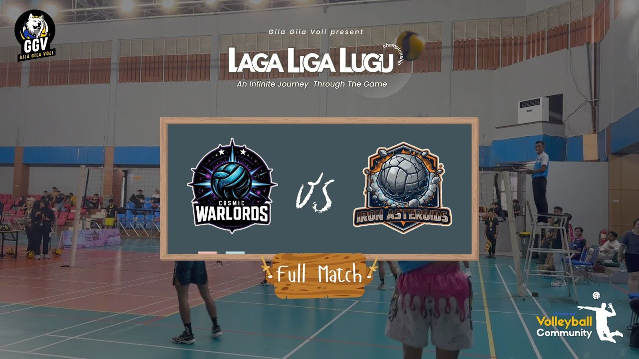 Cosmic Warlords vs Iron Asteroids - Full match | Men's Liga Laga Lugu by Gila Gila Voli 2026
