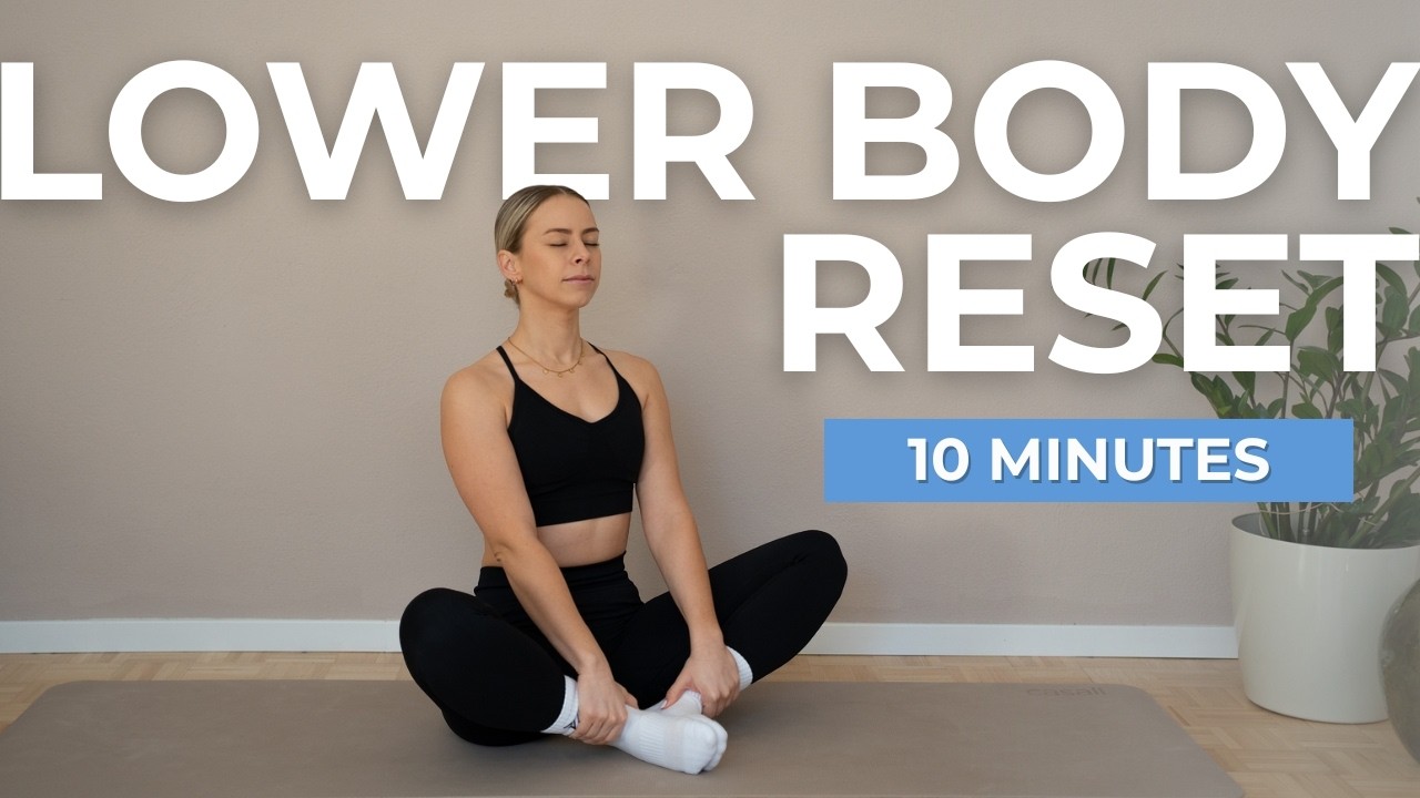 10 MIN LOWER BODY STRETCH – Calm & Effective | DAMN SPORTS®