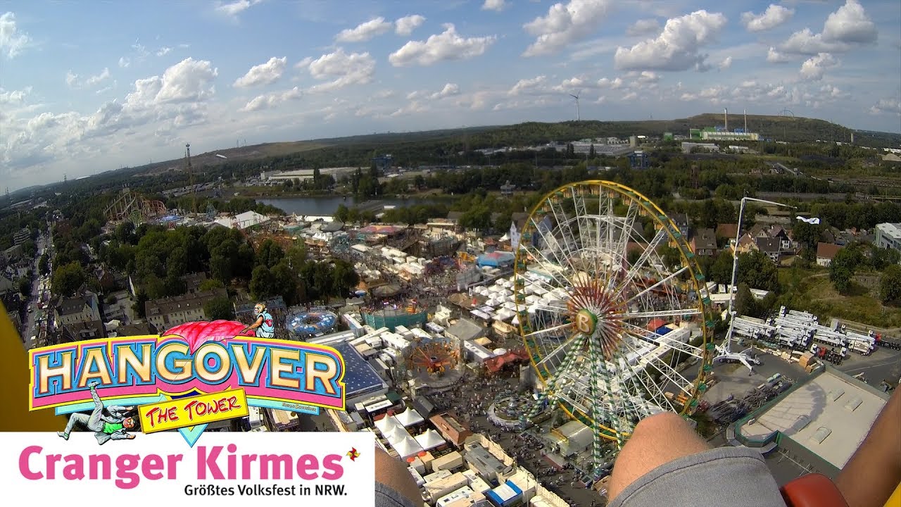 Hangover the Tower [Schneider] | Cranger Kirmes 2019 | OnRide POV
