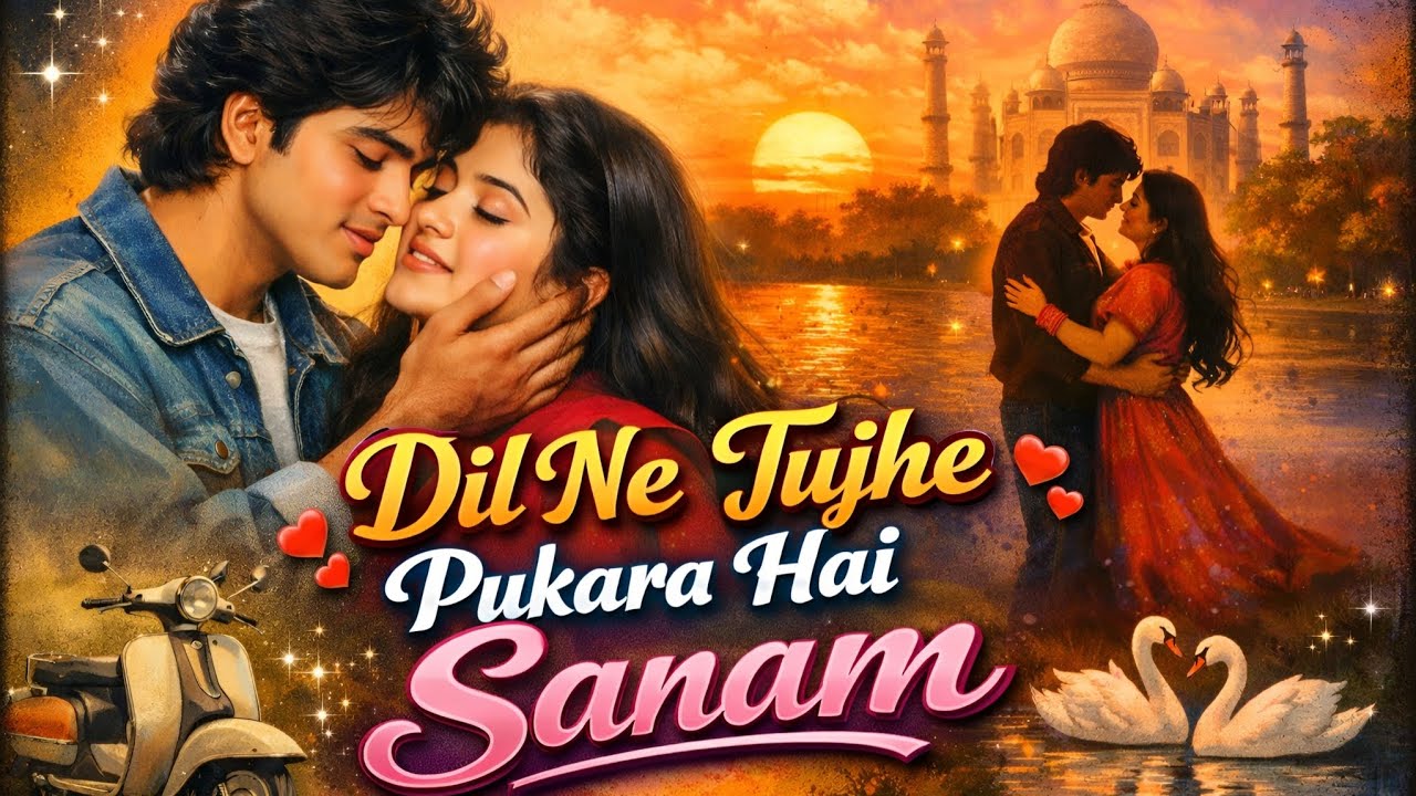 Dil Ne Tujhe Pukara Hai Sanam 💕 | Superhit 90s Style Love Song 💫 | Romantic Hindi Song