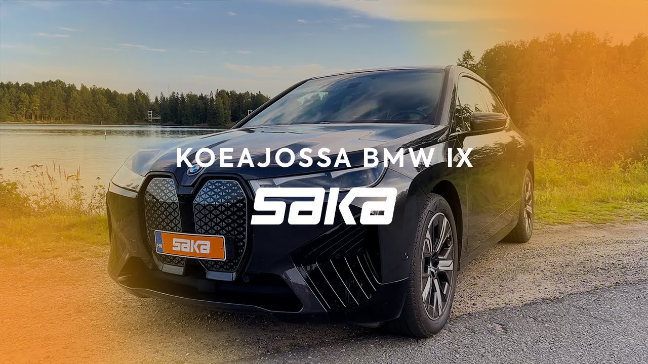 BMW iX xDrive50 &ndash; Anniina Pohjonen koeajaa &ndash; Saka