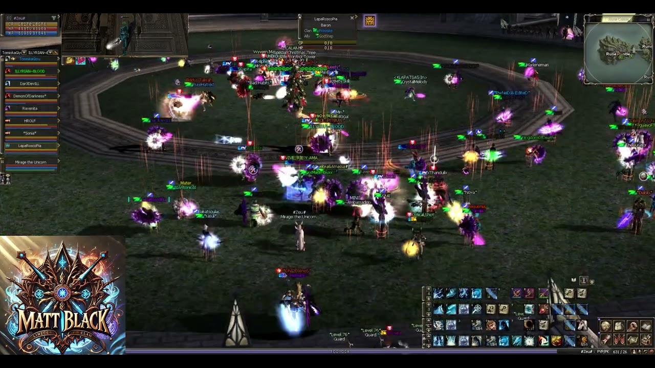 L2 ELITE SIEGE ALLY GODSTEP VS ALL QUEBRANDO & AMASSANDO.