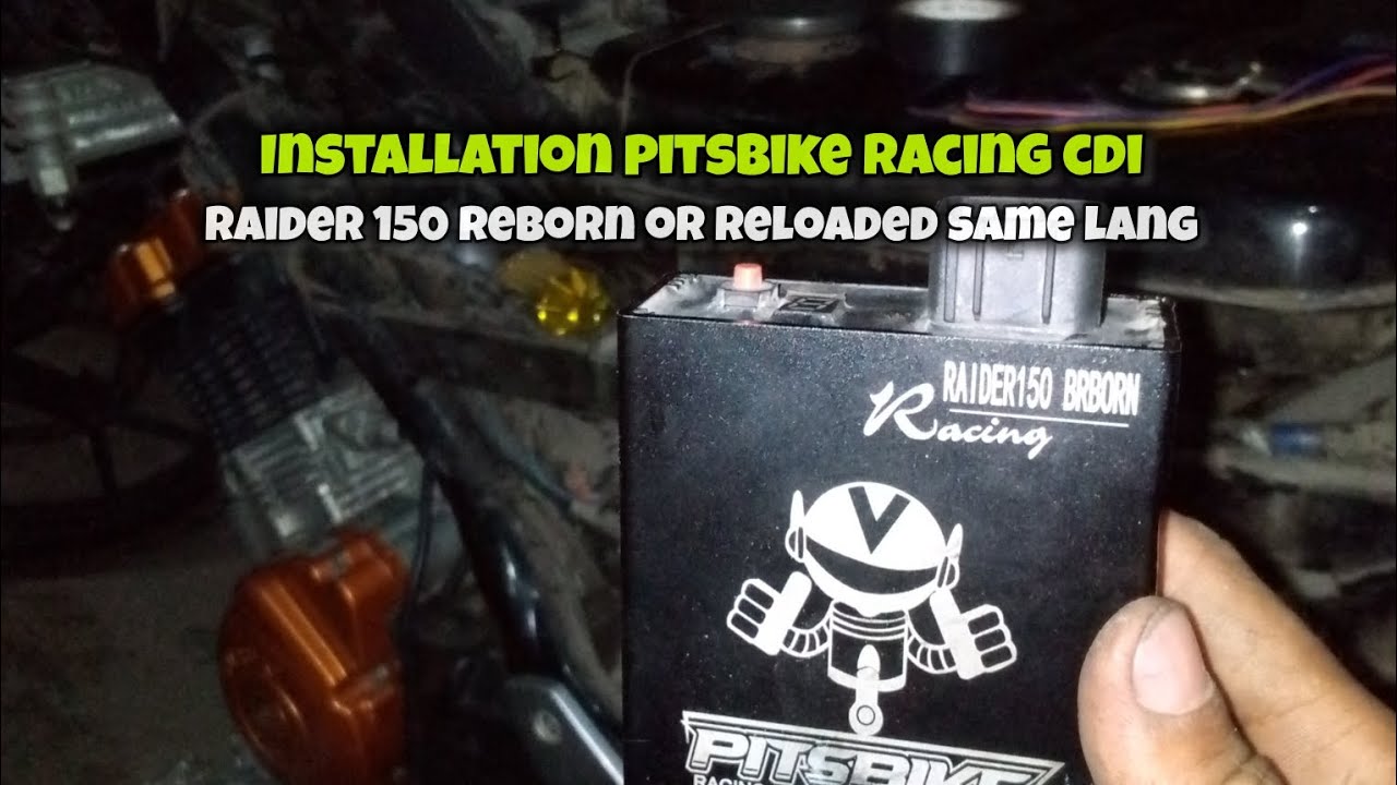 PAANO MAG INSTALL NG RACING CDI SA RAIDER 150 CARB RELOADED OR REBORN @rdworksideas