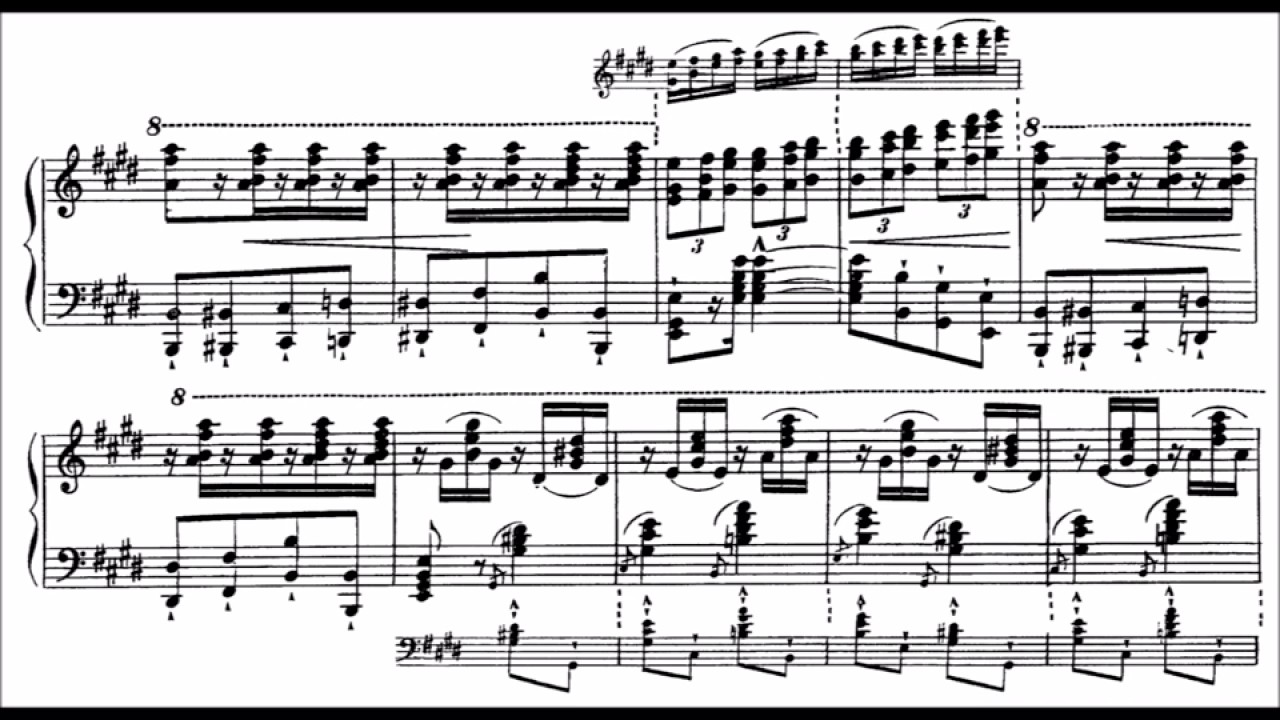 Liszt Transcription of the William Tell Overture Finale