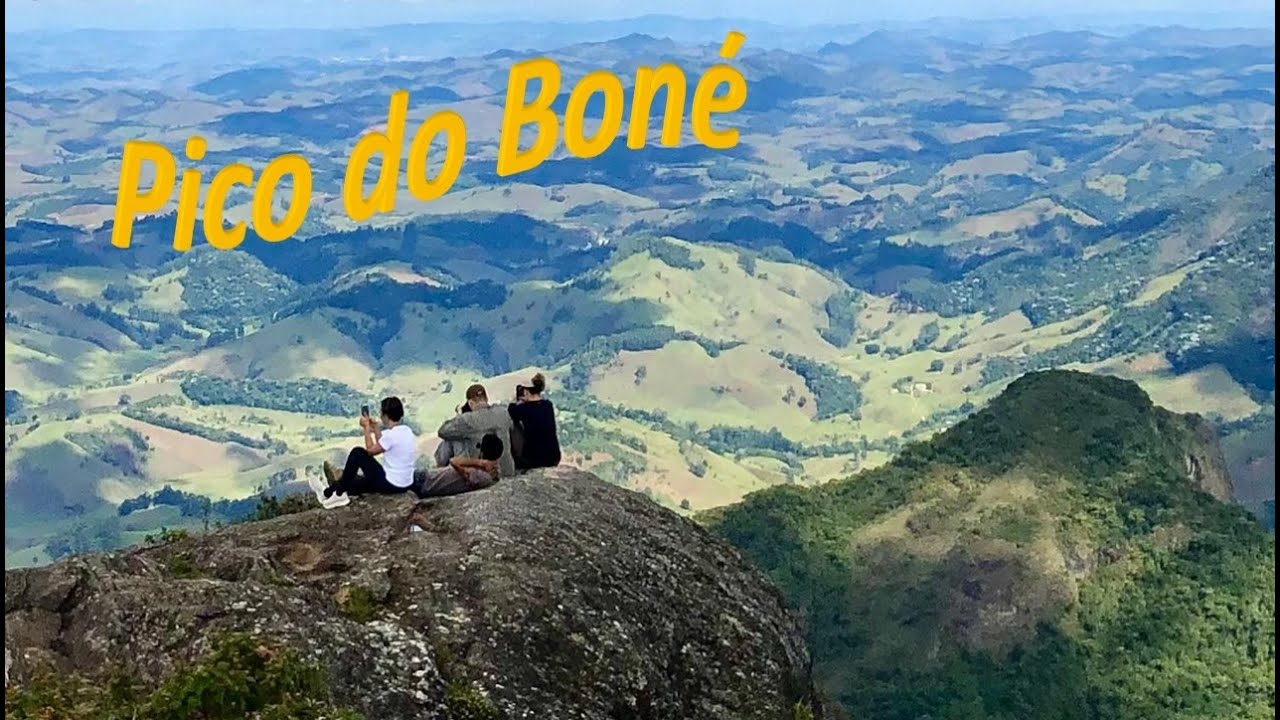 Pico do Boné, Araponga, MG - Subida até o topo, vista espetacular 🤩 do alto dos 1870 m de altitude