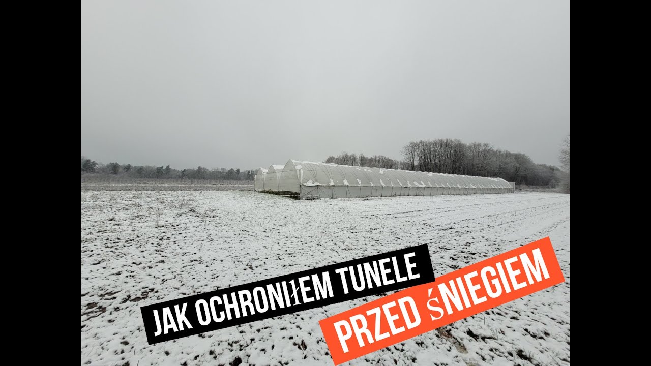 Przyszła zima ❄️❄️❄️ Czy tunele wytrzymają ciężar śniegu ??