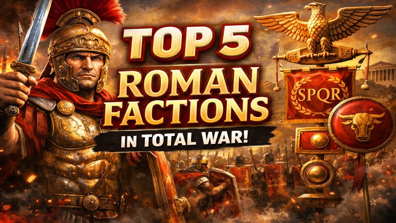 Топ-5 ЛУЧШИХ римских фракций в Total War