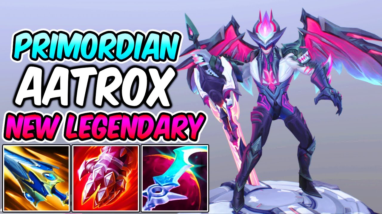 LEGENDARY AATROX TOP GAMEPLAY - PRIMORDIAN AATROX | Best Build & Runes | League of Legends