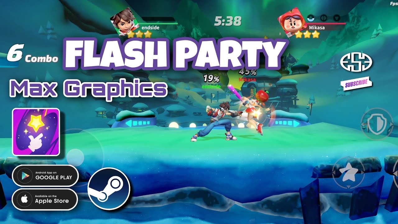 Flash Party Android Gameplay Max Graphics
