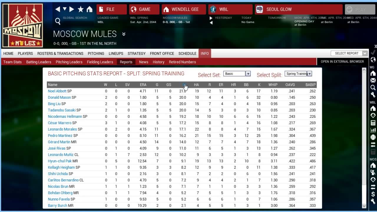 WG's guide to spring training stats