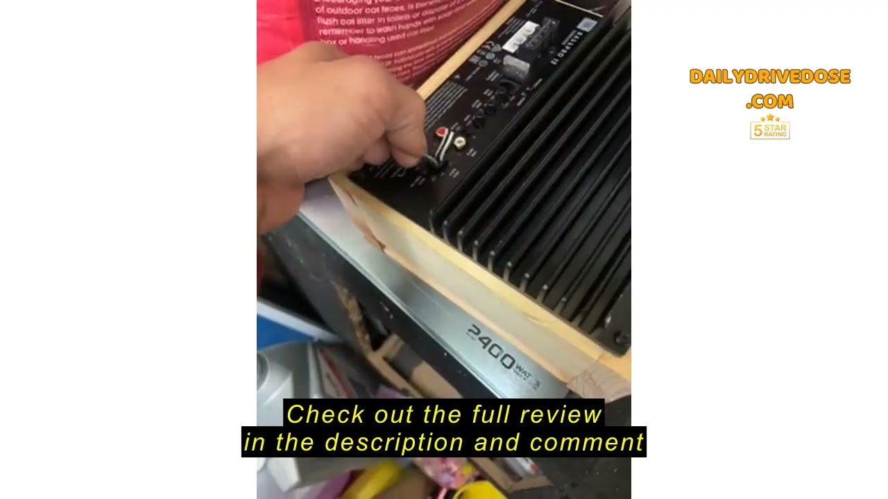 Review Stinger Audio MT-600.4 1000 Watt RMS Compact 4-Channel Car Audio Amplifier, Class D, Hexfet M