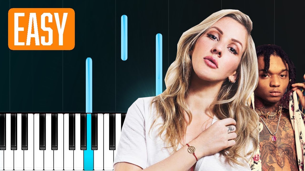 Ellie Goulding, Diplo, Swae Lee - Close To Me (100% EASY PIANO TUTORIAL)