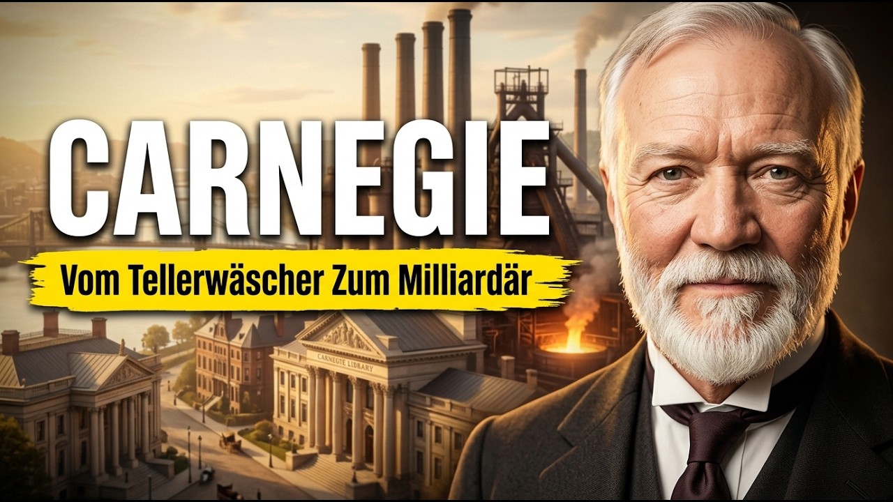 Carnegie: Der arme Junge, der 350 Millionen Dollar verschenkte Dokumentation zum Einschlafen