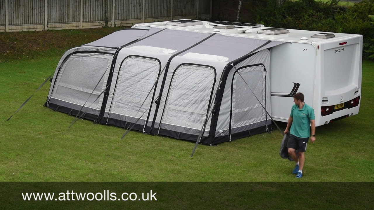 Vango Varkala Connect Awning Pitching & Packing Video