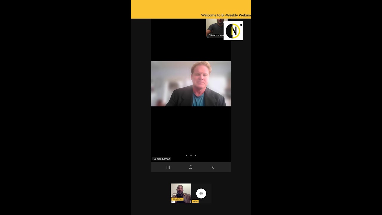 Debriefing meeting with the Africa Must Rise Global Conference Volunteers  📱