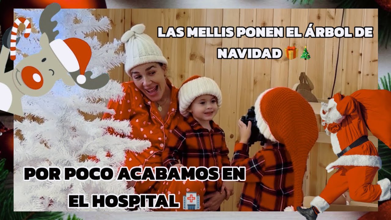 Lo que pasó montando el árbol casi nos manda al hospital 😬🎄