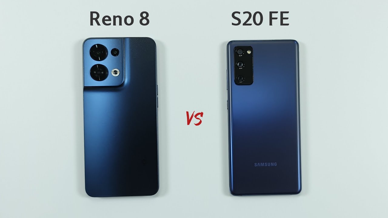 Oppo Reno 8 vs Samsung S20 FE Speed Test & Camera Test