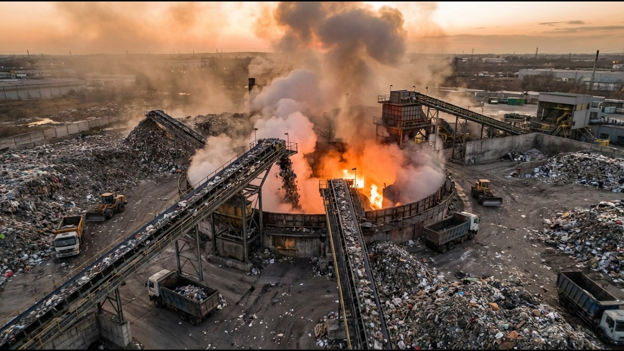 Plastic Waste In, New Materials Out | Inside a Recycling Plant