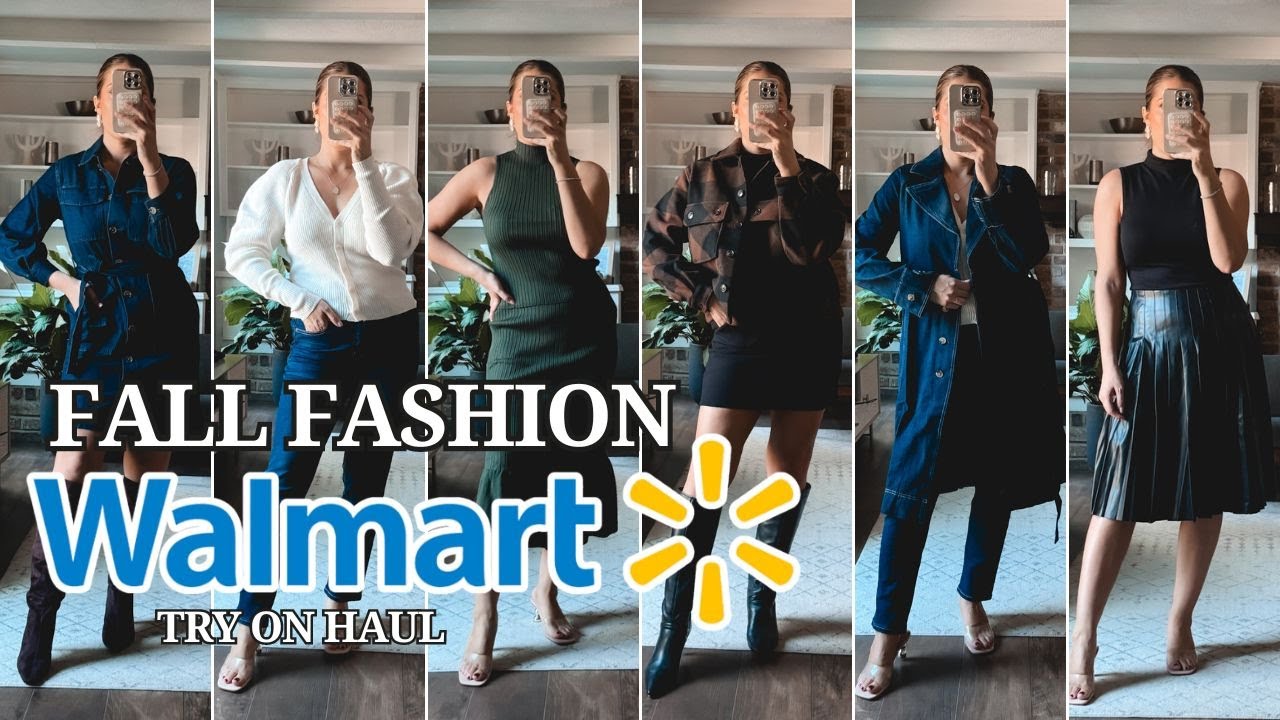 Walmart Fall Fashion Try-on Haul 🍂 Elevated Casual and Workwear Outfits 