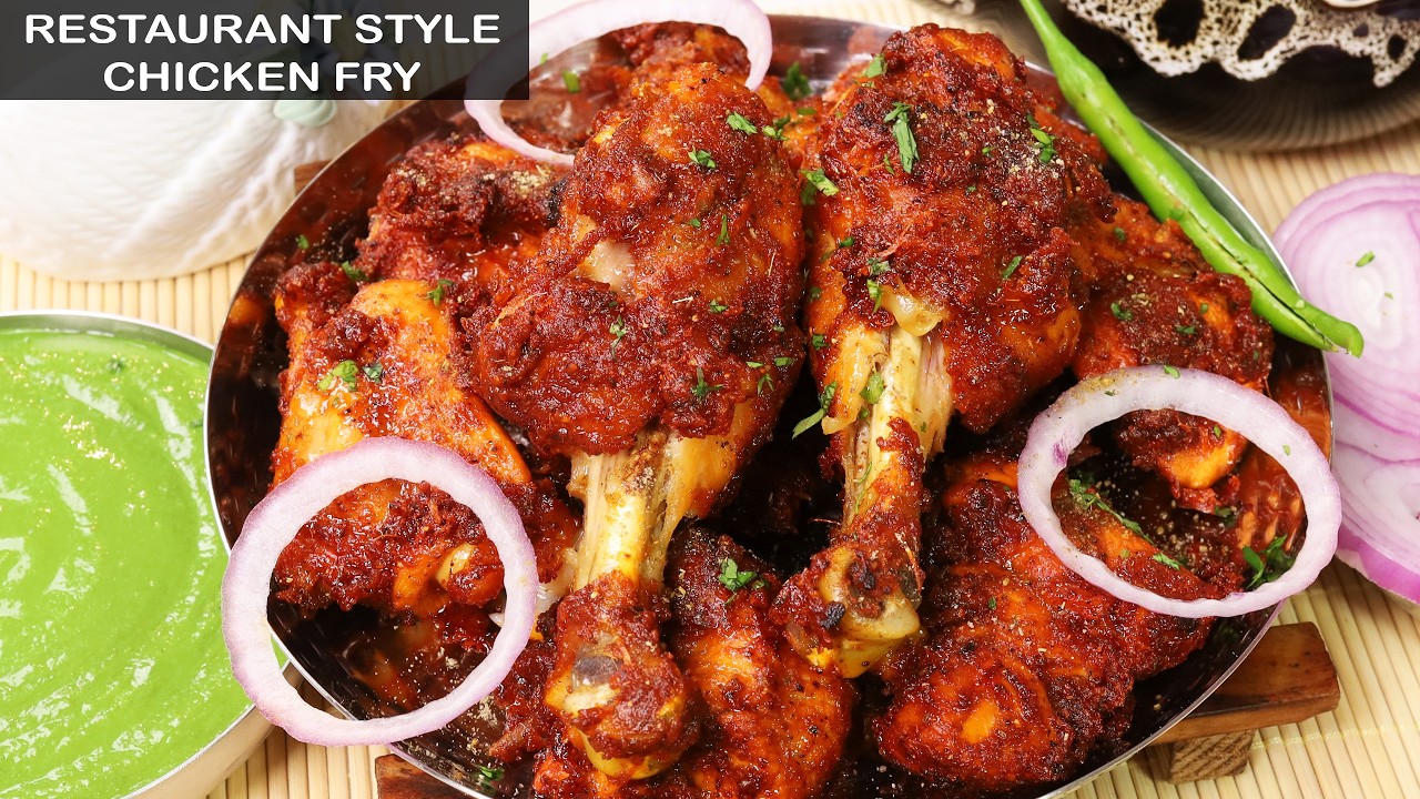 घर पर बनाये आसानी से दिल्ली जैसा फ्राइड चिकन | Simple Fried Chicken Recipe Delhi Style Tasty n Easy