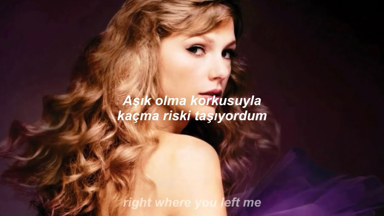 Taylor Swift - Mine (Taylor's Version) // Türkçe Çeviri