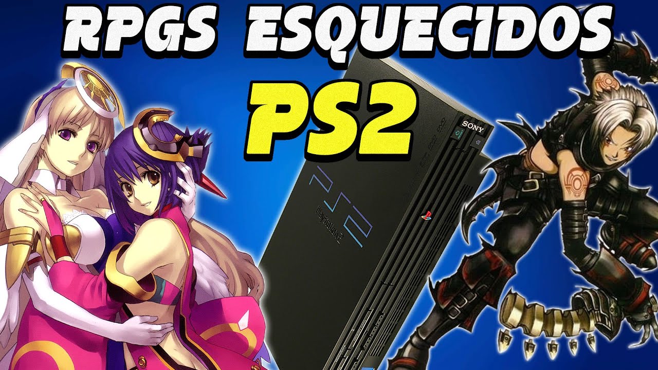 Melhores RPGS ESQUECIDOS Do Playstation 2 - Hidden Gems PS2
