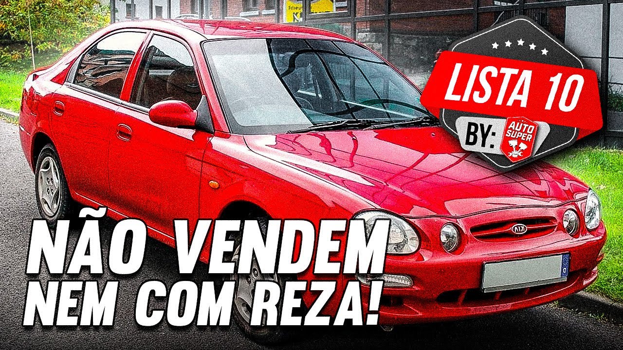 10 CARROS ENCALHADOS QUE NUNCA VÃO VENDER! Veja esse video antes de comprar