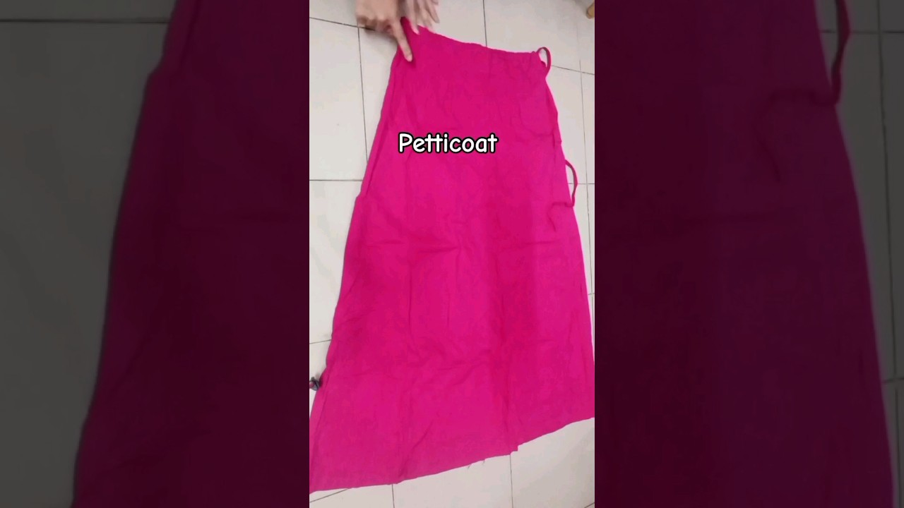 😱 Plazo pant from petticoat | reuse petticoat #shorts #reuse