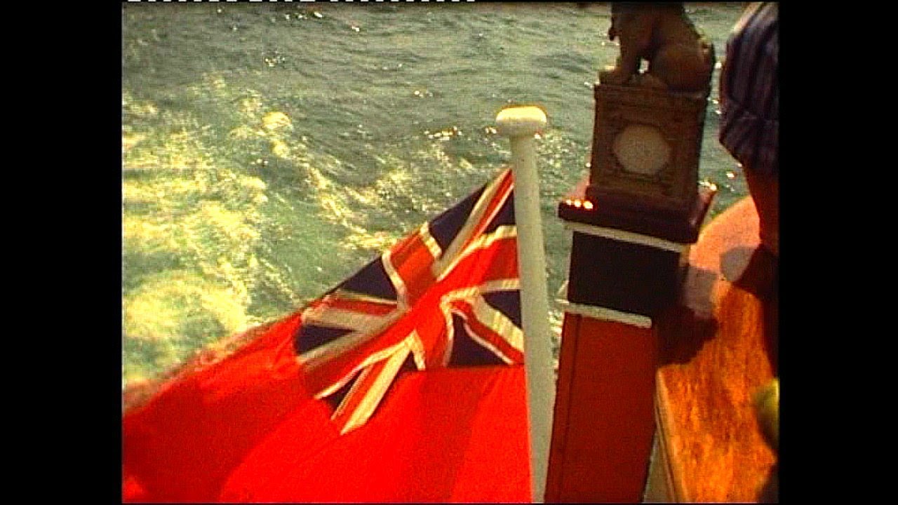 Splendid cruise HONG KONG harbour in 1977