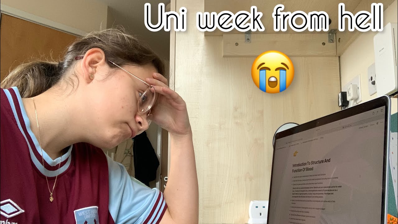a chaotic university week in my life | realistic study vlog
