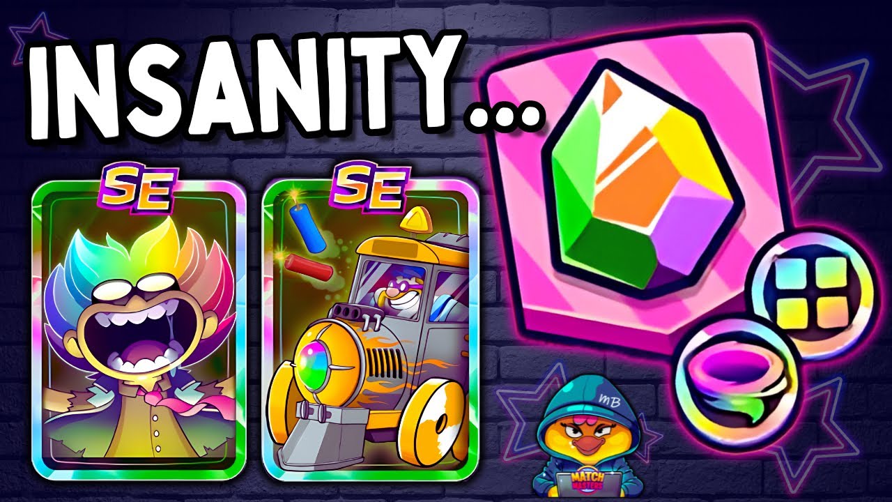 INTENSE COLOR CRYSTALS PARTY RUMBLE + SQUARE MATCH | CRAZY TROPHY GROWTH🔥