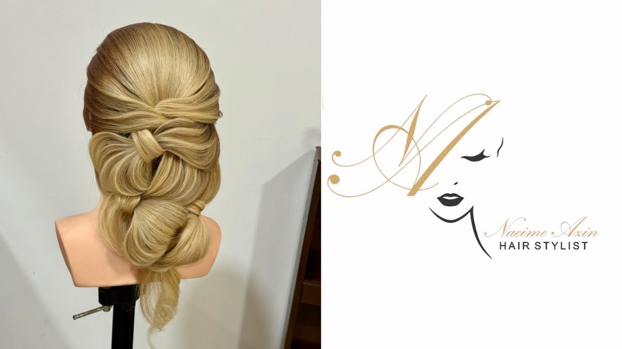 Indian Bridal Hairstyle Tutorial | Elegant & Intricate Updo for Weddings