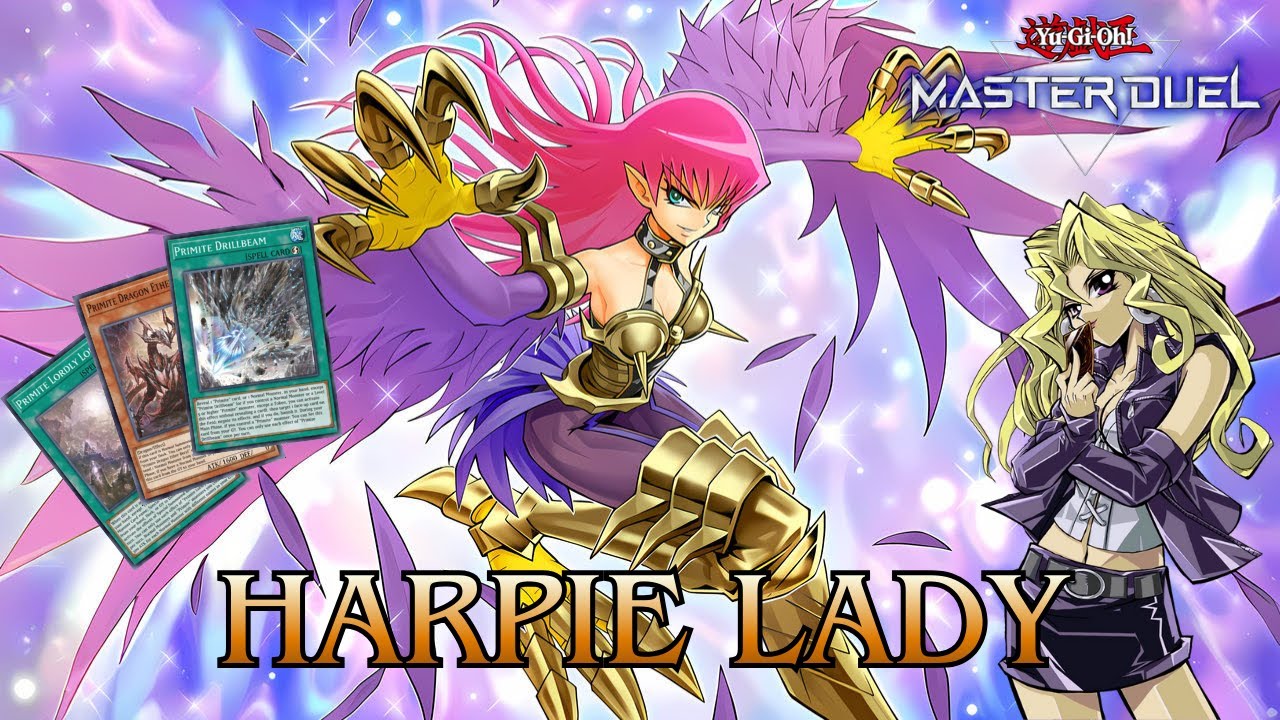 Harpie Lady Deck Master Duel | Harpie Primite 2025 | Gameplay & Deck Profile | Yu-Gi-Oh! Master Duel