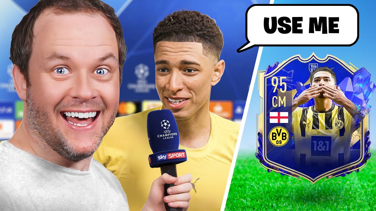 Джуд Беллингем формирует мою команду ФИФА