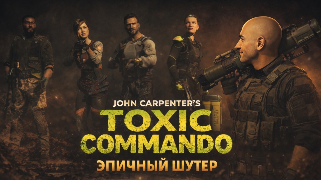 John Carpenters Toxic Commando  ЭПИЧНЫЙ ШУТЕР РАЗРЫВАТЕЛЬ ЗОМБЯЧЬИХ ПУКАНОВ! #toxic  #commando