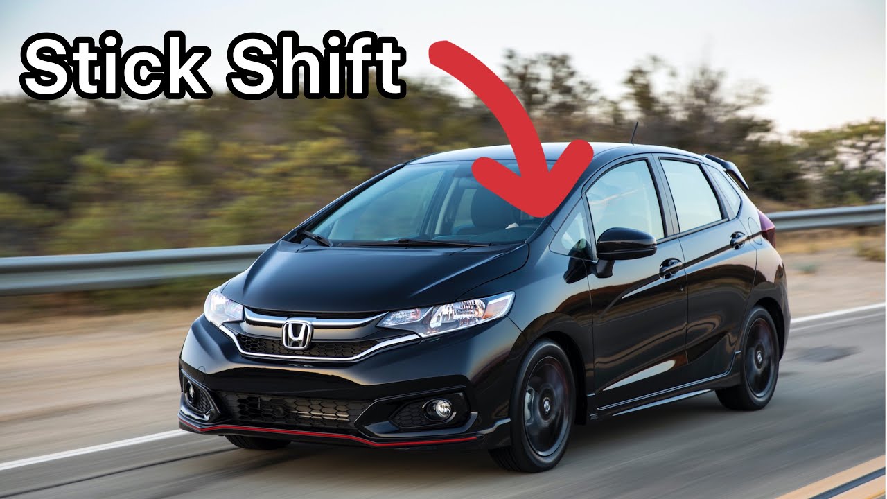 New cars that have stick shift 2020 Honda Fit