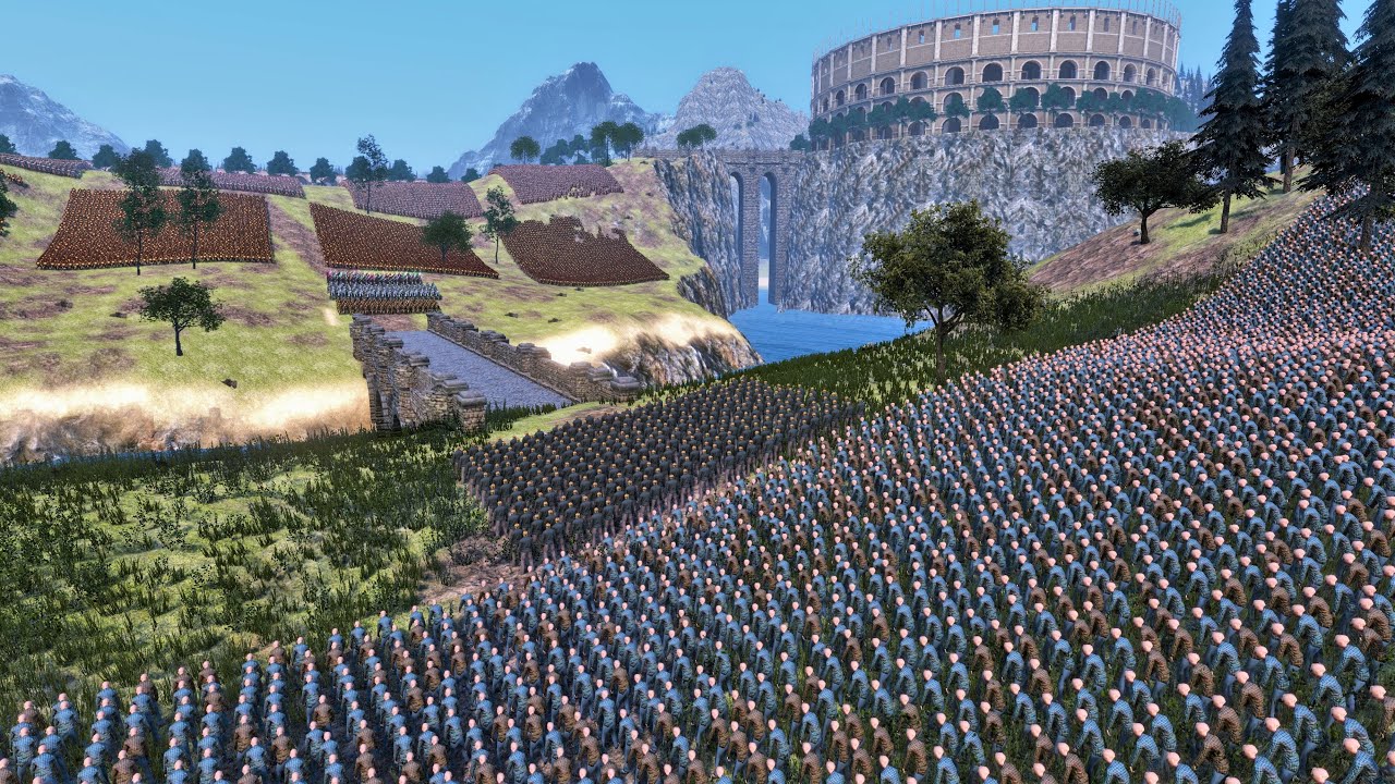 Heroes & Spartans Help Romans Defend Roman City From Jason Voorhees & Zombies - UEBS