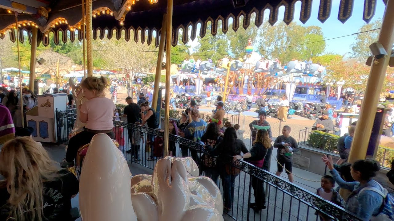 King Arthur Carrousel | The Ride | 03/09/23 | Disneyland