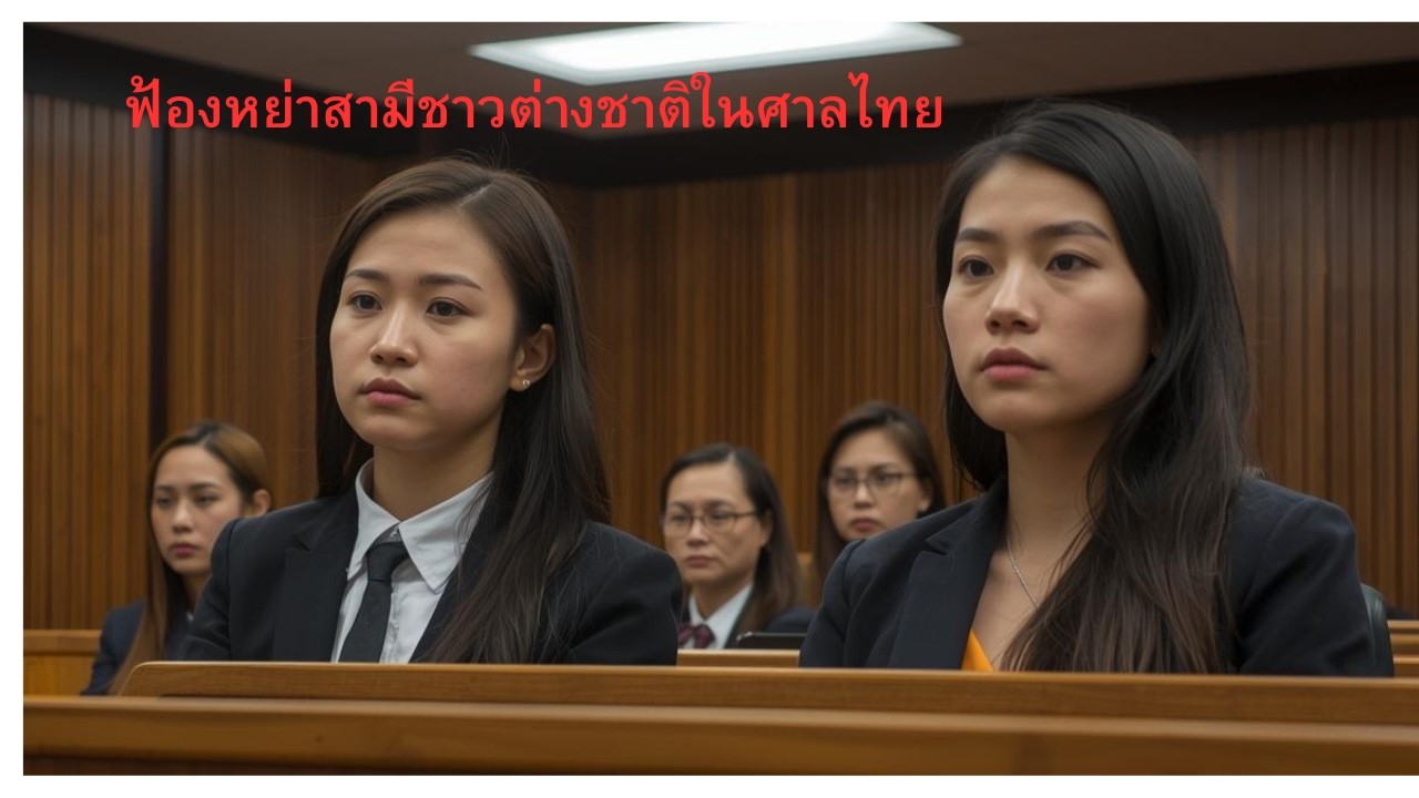 ฟ้องหย่าสามีชาวต่างชาติในศาลไทย หลักเกณฑ์ที่สำคัญมีอะไรบ้าง